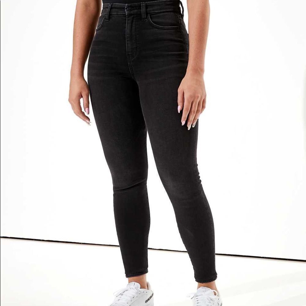 American Eagle Curvy Super hi-rise jeggings size 0